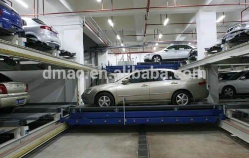 Underground combined car lift parking system/automatic car parking system