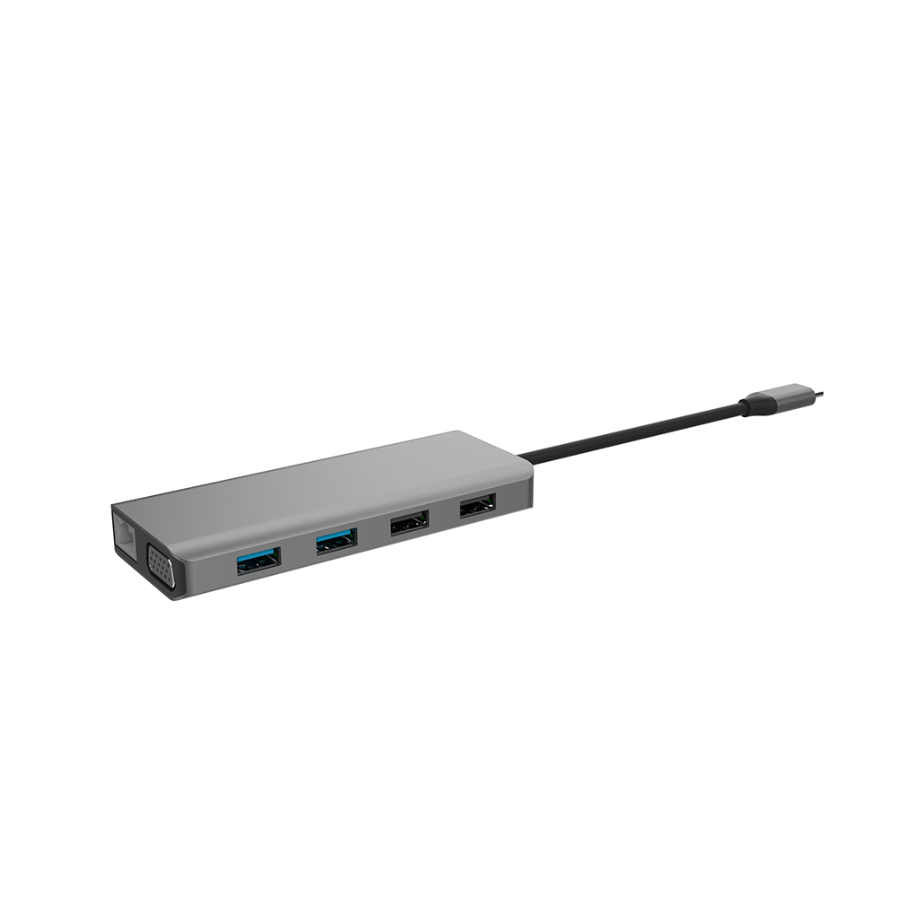 11 em 1 Usb C Hub Multiporta Adaptador