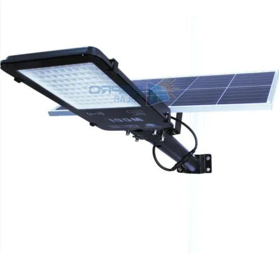 Split solar street light without remote control