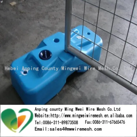 Welded galvanizd security temporary swimming pool fence