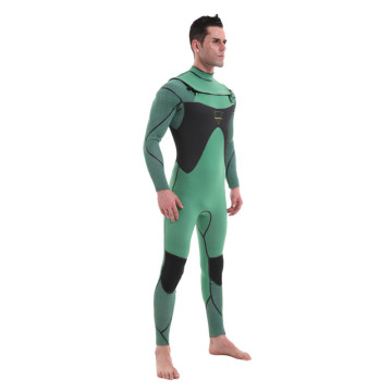 Zeezint 3/2 mm lange mouwen borst zipper surfen wetsuits