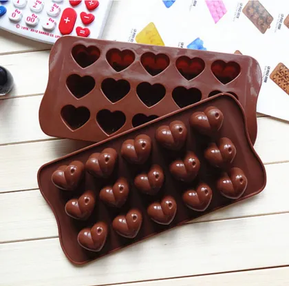 Fancy Bar Snacks Silicone Chocolate Tray Ice Molds