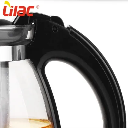 Lilac kitchen tea glasses set