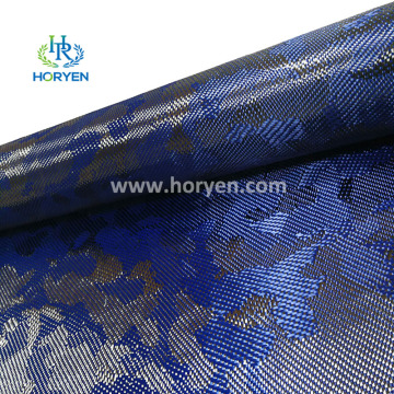 Penyamaran jacquard aramid karbon serat kereta trim