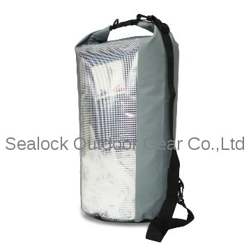 2014 pvc  waterproof dry bag with transparent window for camping