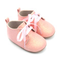 Sapatos vestido rosa glitter para meninas