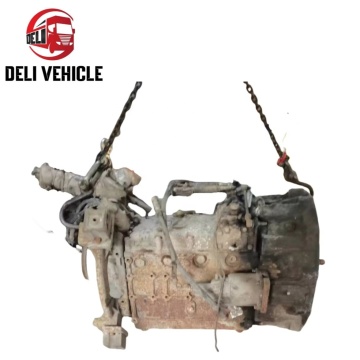 Second Hand QingJiang S6160 Transmission Assembly Gearbox in Good Condition