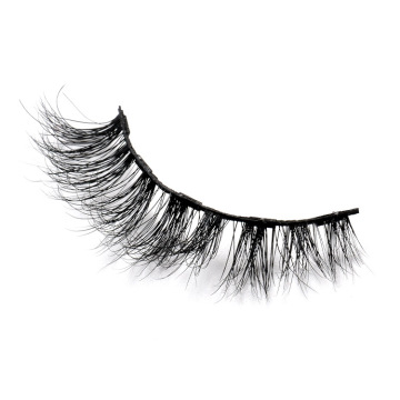 Factory Wholesale 3D Natural Soft Magnetic Mink Eyelashes