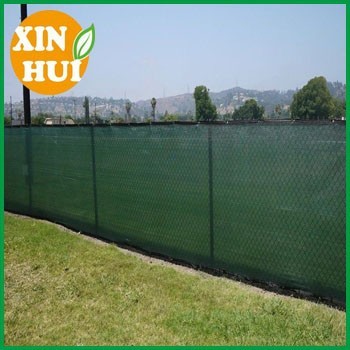 Certified standard 6*50 dark green privacy fence screen with UV