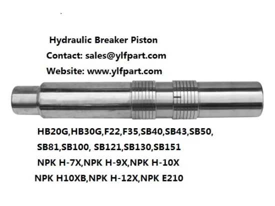 good quality hydraulic breaker hammer piston parts furukawa f22 soosan sb121 npk h10xb hanwoo rhb330 rock breaker piston price
