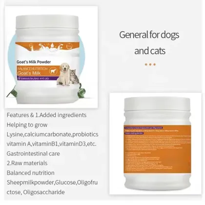 N4P Puppy Nutrition Milk Powder Supplement - Goats Milk Multivitamins for Dogs and Cats