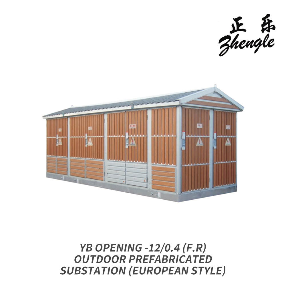 Subestación prefabricada al aire libre de estilo europeo