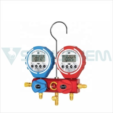 Air Conditioner Refrigerant Manifold Gauge Kit for R134a