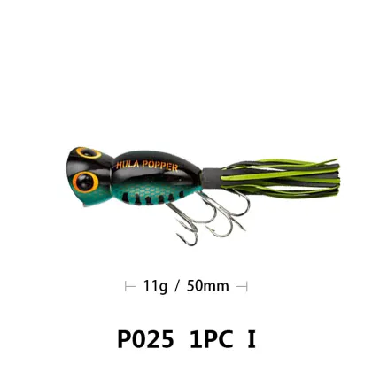 Wholesale Lifeslike Frog Poppers and Silicone Skirted Lures for Fishing