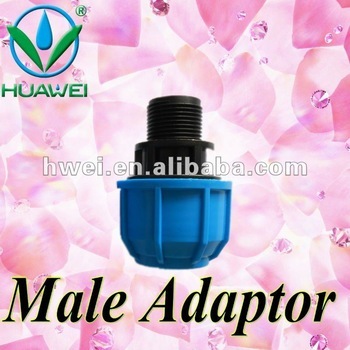 Huawei Brand PE pipe fitting Male Adaptor