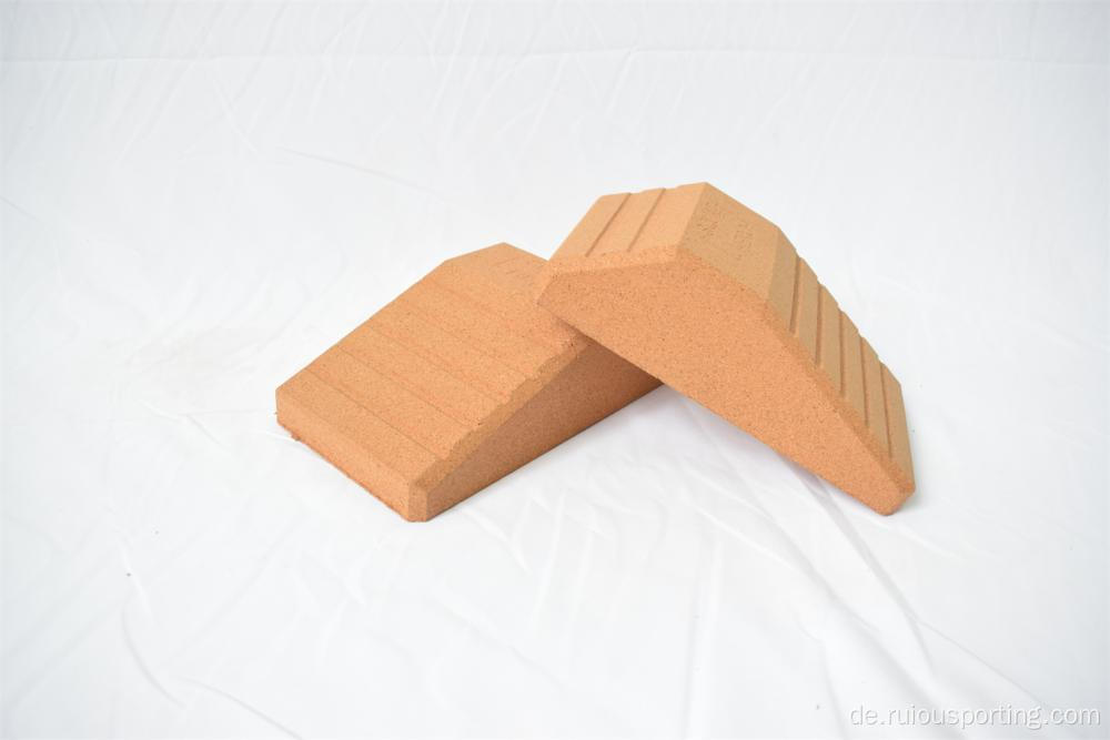 Natural Cork Blocks umweltfreundliche Pilates-Ziegelsteine