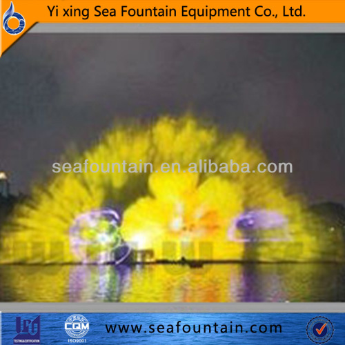 outdoor high quality laser movie screen musical water fountain