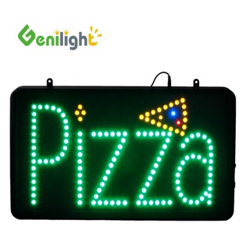 Pizza Store Neon Open Sign Advertising