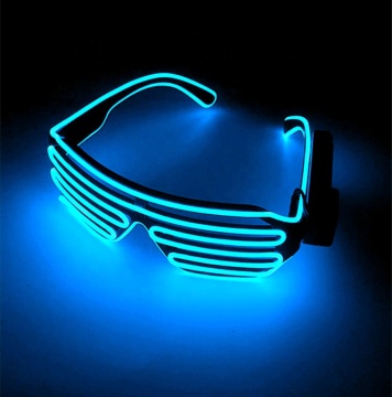 Top Selling PVC Color-Changing LED Sunglasses for Parties and Clubs