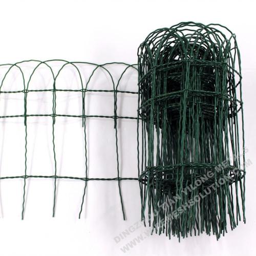 Arch Top Weaving Garden Border Fence