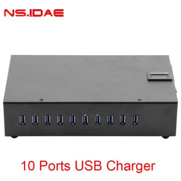 NS-IDAE 120W 10 Portlu USB Duvar Şarj Cihazı