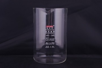 borosilicate glass measuring beaker, glass parts of coffee maker, different size, withstand boiling temperatures