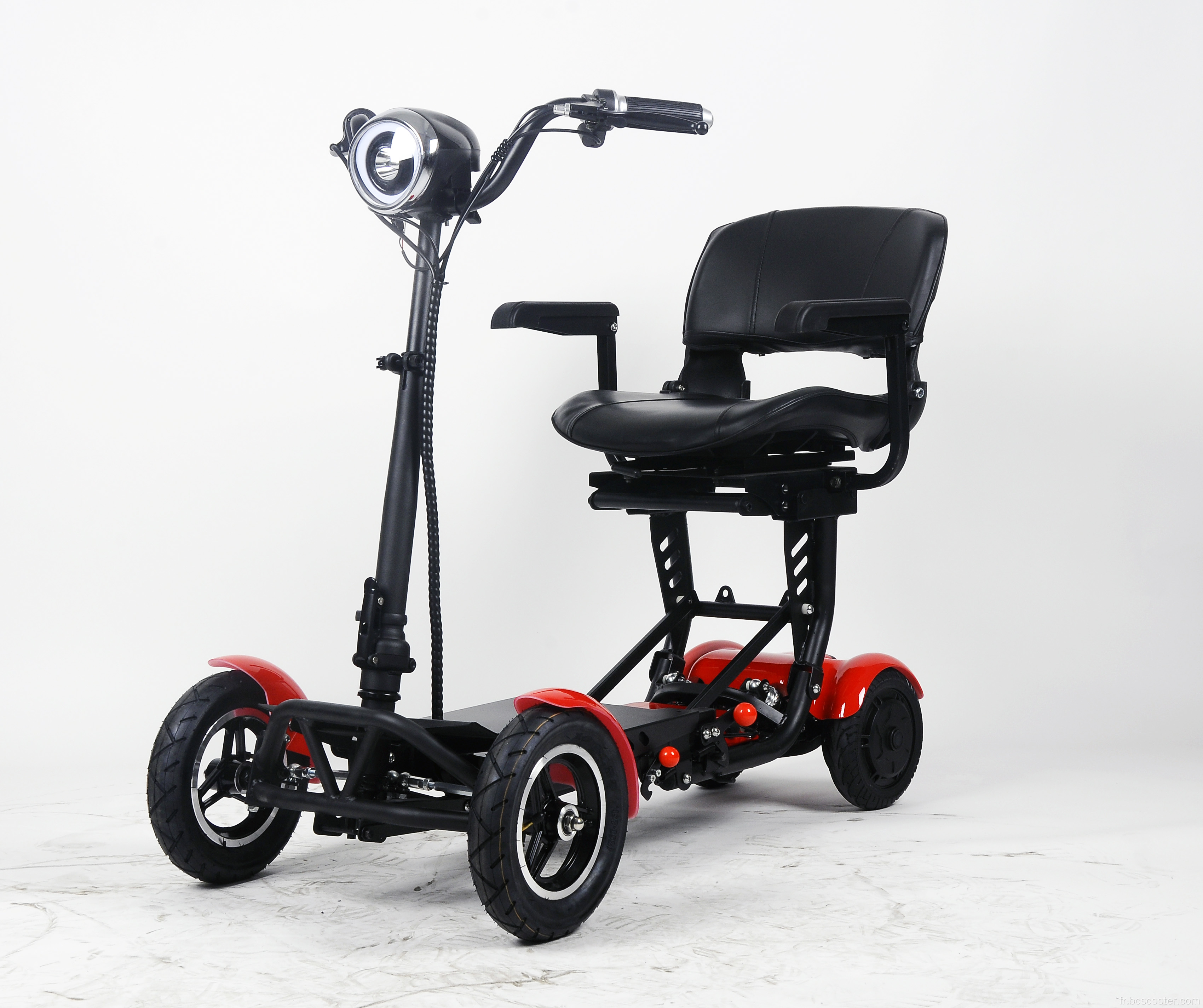 Voyager 4 roues scooter électrique âgée Désactiver les handicapés