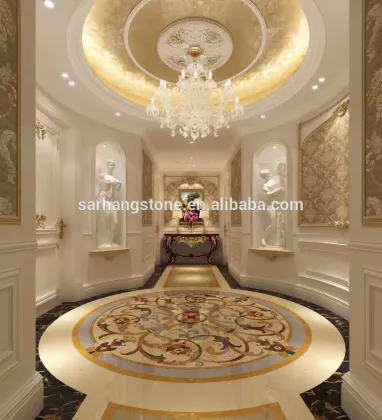 foyer medallion floor