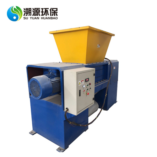 Two Shaft Shredder Glass Shredder Machine