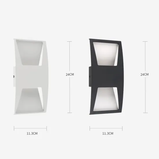 Modern Outdoor UP and DOWN Wall Light - Waterproof Lighting