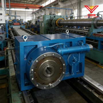 Blue Rubber Extrusion Reducer with Side Oil Cooler