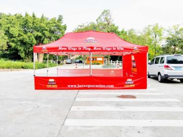 Pop up tent /10x10ft oxford banner for tent
