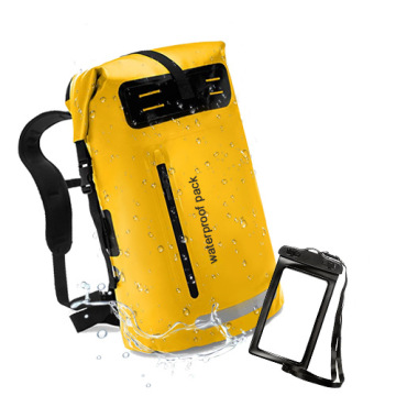 Ready to Ship: In-Stock Best Seller PVC Waterproof Backpack 35L for Outdoor Activities