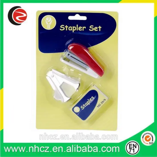 Mini Stapler with Handheld Stapler Remover Set