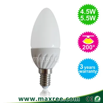 LED Candle E14, Beautiful and generous art 4.5W LED Candle E14