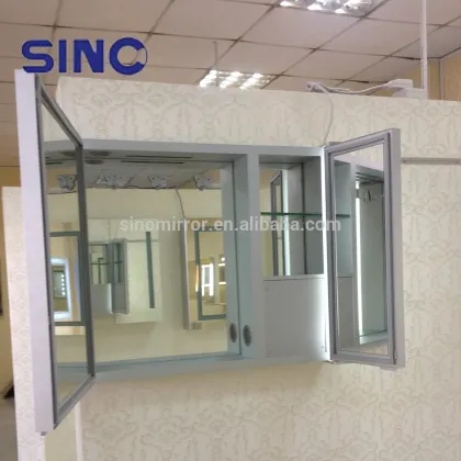 Illuminated Bathroom Mirror Cabinet with UV Disinfection Function