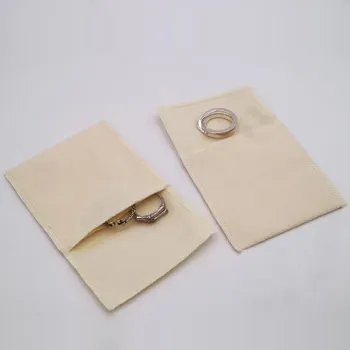 highly custom jewelry packing cotton envelope bag