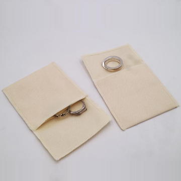 Borsa di cotone a imballaggio di gioielli altamente personalizzato