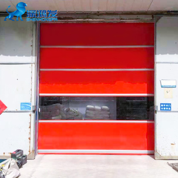 Automatic PVC garage rapid roller shutter door