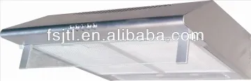 hot sell slim wall mounted charcoal filter kitchen cooker hood