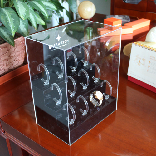 High grate 3 tiers acrylic watch display stand