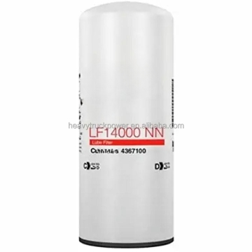 Yüksek kaliteli kamyon yağı filtre elemanı Modeli 4367100 LF14000NN - QSK19 QSM11 için motor yedek parçaları (Çin'de Made)