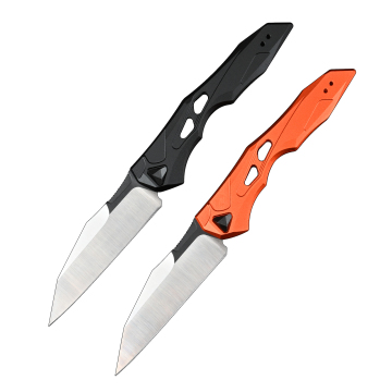 Tactical 7650 Survival Camping EDC Folding Knife - Aluminum Alloy