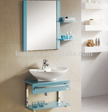 325 blue colored pvc bathroom cabinets