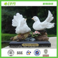 Ornamento di resina handmade piccioni scrivania (NF86049)