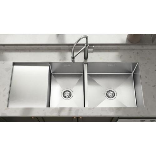 Edelstahl Big Drainboard Waschbecken Küche