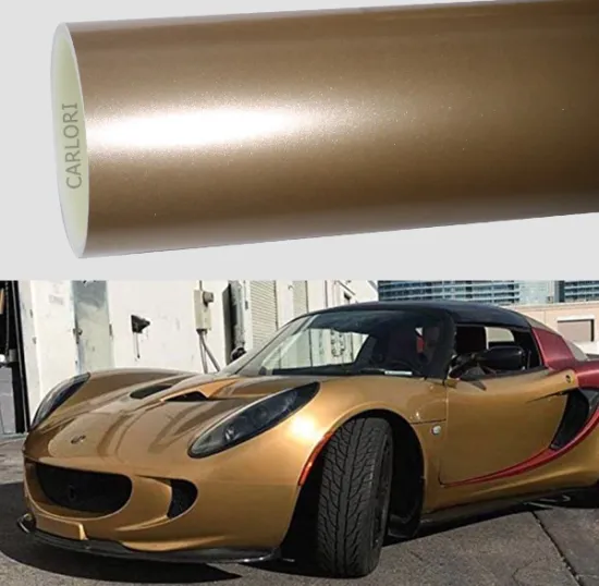 metallic gloss gold wrap vinyl