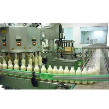 Línea de producción de leche pasteurizada