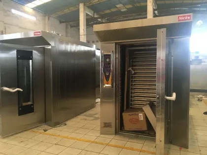 Nkt-32g Bread Bakery Equipment Stainless Steel Rotary Gas Ovens