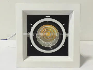 5W Square recessed grille light ceiling light 10w at 15w ceiling for south american ceiling